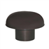 CHAPEAU DE VENTILATION DIAM 80 MARRON