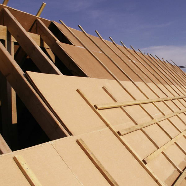 Panneau isolant fibre de bois pour sarking toiture et sous bardage ventilé - Isolair - 2500,0 MM x 700 MM - ép. 22 MM