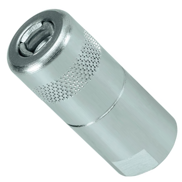 Agrafe 4 mors pour pompe à graisse - acier trempé - filetage M10