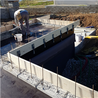 Entretoise pliée Charvin BAT EPS 20 Alu pour sabot de coffrage Cofra'Vit