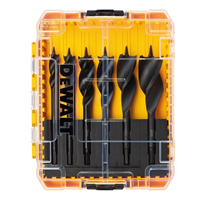 Coffret de 6 mèches à bois à 3 pointes Dewalt DT90238-QZ Extreme Ø 13 à 32 mm