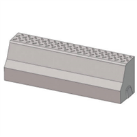 Bordure standard quai de bus pierre reconstituée