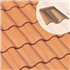 Double tuile sous faîtière Gallo Romane (GL014) - Ocre