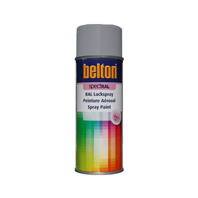 Peinture Belton aérosol SpectRAL brillante RAL 7004 Gris Sécurité 400 ml