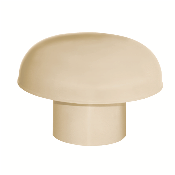 CHAPEAU DE VENTILATION DIAM. 100 SABLE