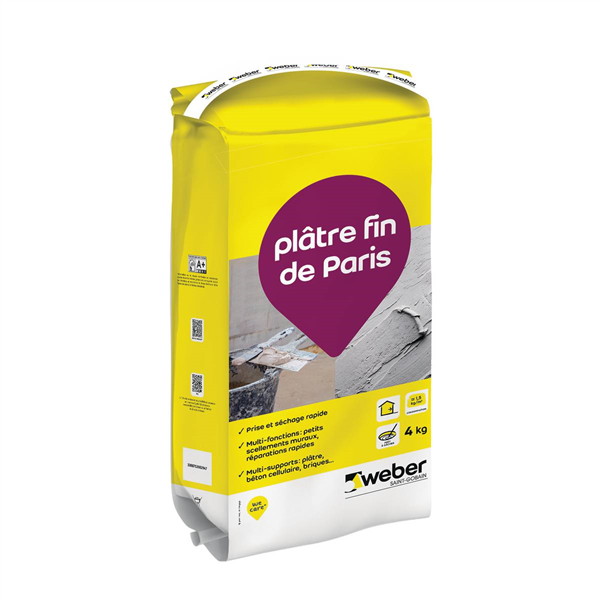 PLATRE FIN DE PARIS 4KG              LSP