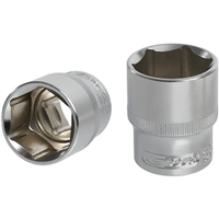 Douille 6 pans 1/2" Ultimate Kstools finition satinée diamètre 15 mm