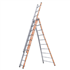 Échelle transformable 3 plans - Pronor Tubesca - Hauteur d'accès 7.71 m - Aluminium