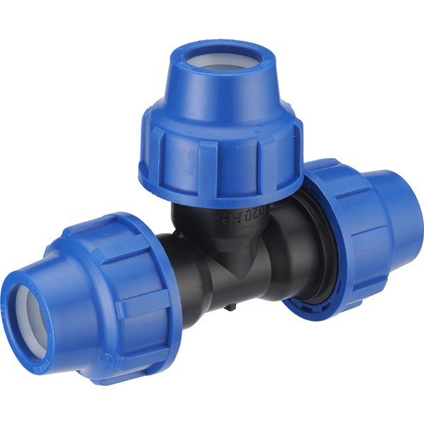 Raccord té égal à 90° en plastique - diamètre 20 mm - Noyon et Thiebault