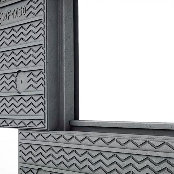 Panneau isolant PSE E-Board pour isolation des murs extérieurs - 40 mm - 1200 x 558 mm