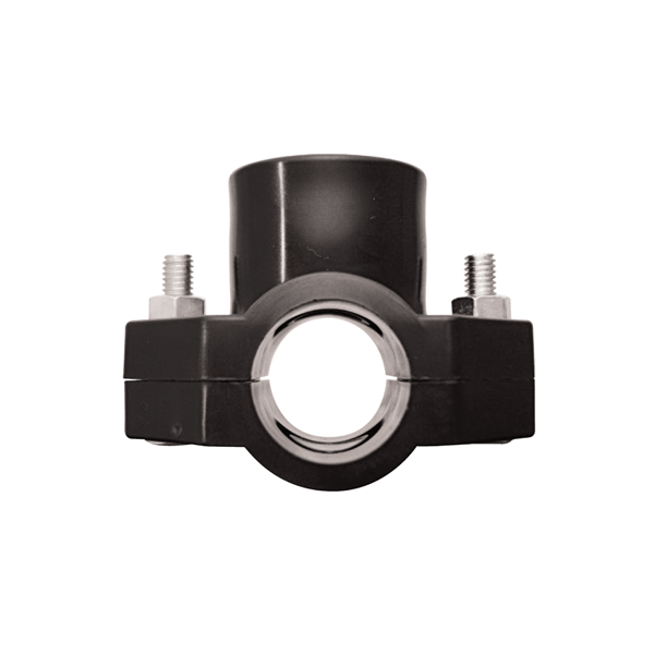 Collier de prise en charge arrosage enterré - Diamètre 32mm - Sortie Femelle 15 x 21 - Plastique