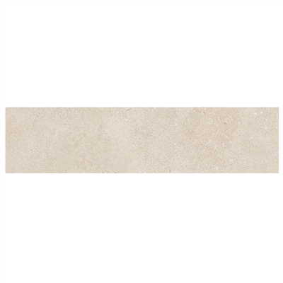 Plinthe de carrelage intérieur effet béton en grès cérame émaillé - Betonico - 60,0 CM x 9,5 CM - Beige clair