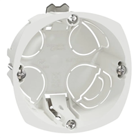 Boîte d'encastrement simple Schneider Multifix pour cloison creuse - IP20 - Ø 67 mm - profondeur 40 mm