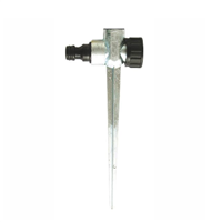 Pic d'arrosage en T pour asperseur mâle 15 x 21 - Entrée femelle Sortie mâle 20 x 27 - Métal