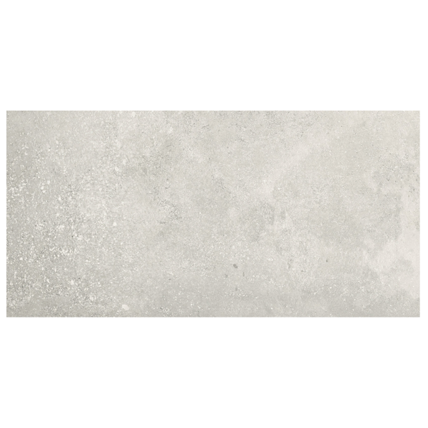 Carrelage intérieur grès cérame rectifié effet béton Think - 60,0 CM x 30,0 CM - ép. 8,30 MM - coloris White