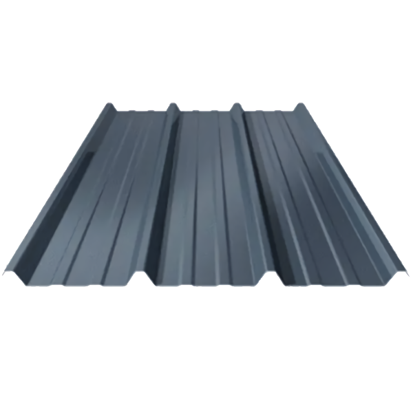 Profil de couverture métallique Coveo 3.45 - Bleu gris RAL 5008 - 3200,0 MM x 1000 MM - ép. 0,63 MM