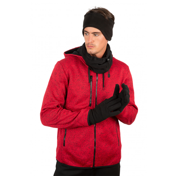 Bandeau polaire 100% polyester micro polaire - K-Up - taille 55 cm - coloris noir