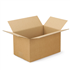 Carton d'emballage simple cannelure - longueur 400 mm - largeur 270 mm - hauteur 228 mm