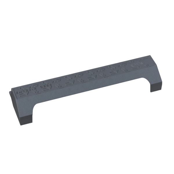 Avaloir eau pluviale en fonte C250 Profil A avec relief antidérapant - 800 x 220 mm