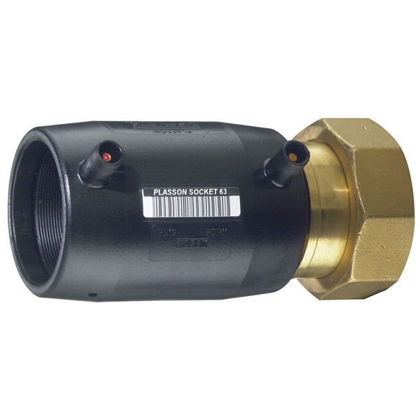 MANCHON TRS. PE PN16 ECROU PRIS. D40X1.1/2