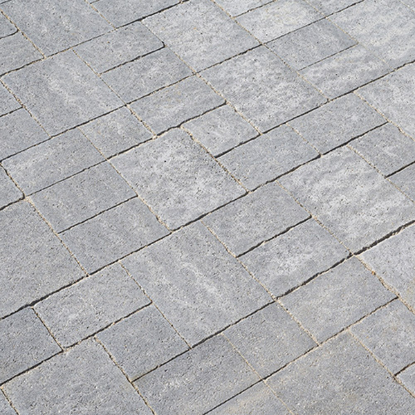 Pavé béton décoratif vieilli - Maubec - 3 formats 15 x 15 cm - 15 x 22.5 cm - 22.5 x 30 cm - Gris nuancé