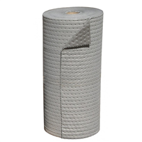 Absorbant tous liquides - Largeur 76 cm - Polypropylène gris - Rouleau 46 mètres