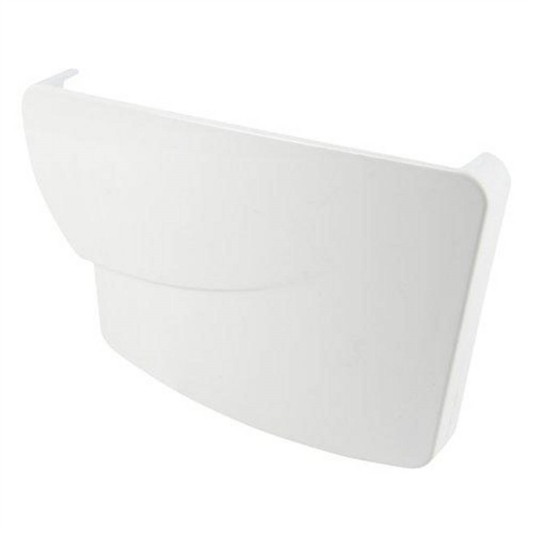 Fond de naissance droit Nicoll FDC38 à coller pour gouttière Ovation LG38 - Techtan Blanc