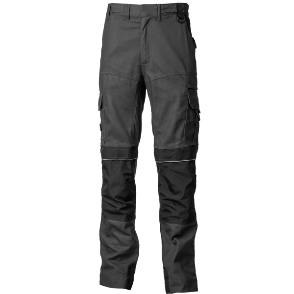 Pantalon de travail pour homme coupe droite avec poches genouillères - Smart Coverguard - Gris - Taille S
