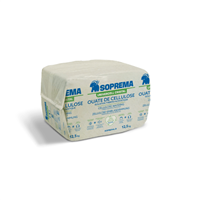 Ouate de cellulose Univercell Cristal Soprema - isolation thermo-acoustique planchers combles perdus -