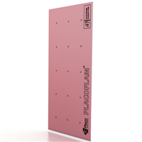 Plaque de plâtre à haute résistance au feu - Placoflam BA13 - 2,50 M x 1,20 M - ép. 13,0 MM