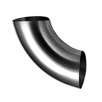 Coude en zinc soudé à 76° Rheinzink Paris pour tuyau de descente de gouttière de 80 MM