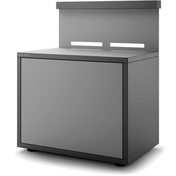 Meuble support en acier SPAF NG Forge Adour pour plancha cuisine d'été