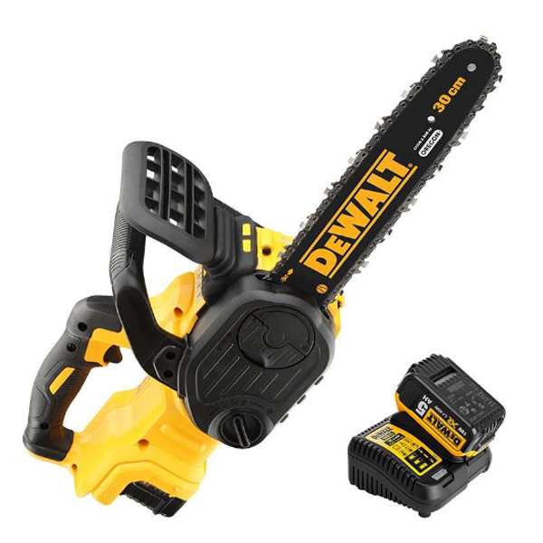 Tronçonneuse élagueuse Dewalt DCM565P1-QW - XR 18V 5Ah Li-Ion 30 cm - avec batterie et chargeur