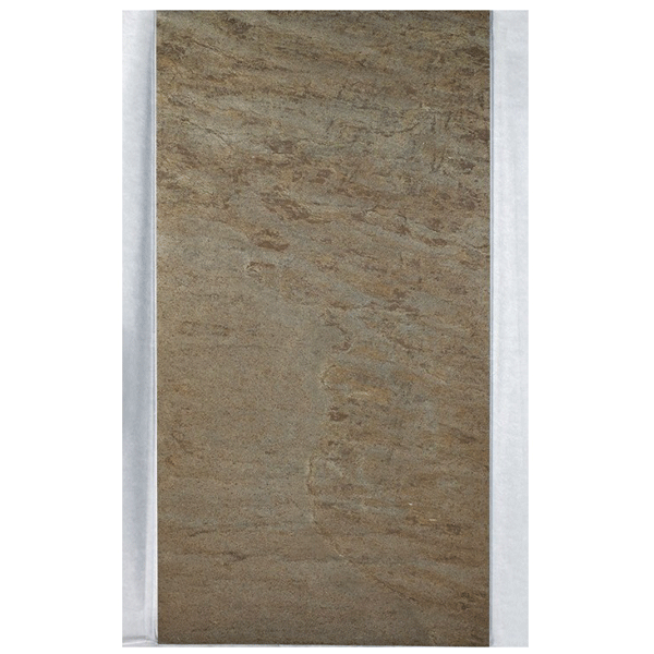 Panneau mural salle de bain en pierre naturelle - Étanche et Recoupable - 250 x 100 cm - Cuprus - ép. 3 mm