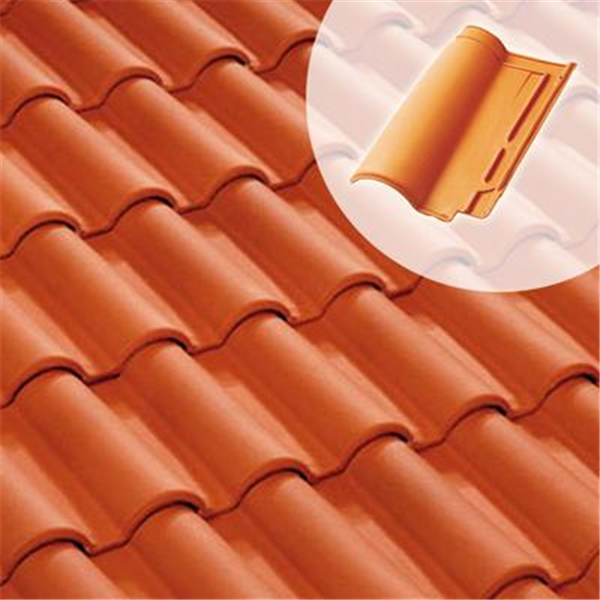 Tuile grand moule du sud en terre cuite - Romane Évolution - 42,8 x 28,7 cm - Rouge