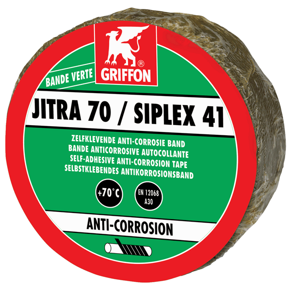 JITRA 70 BANDE VERTE ANTI-CORROSION 10 M X 10 CM