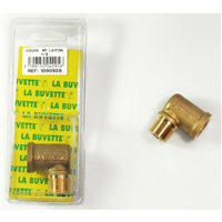 COQUE COUDE M/F 1/2 LAITON