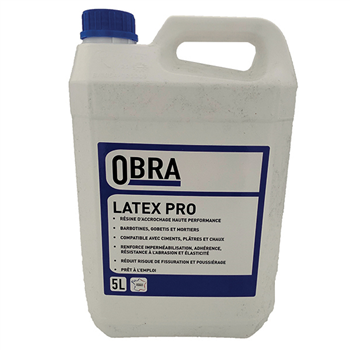 Latex professionnel Obra bidon de 5 LTR