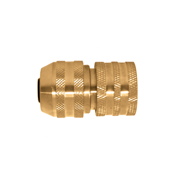 Raccord automatique rapide 3 billes pour tuyau arrosage - Fitt - Diamètre 19 mm - Laiton