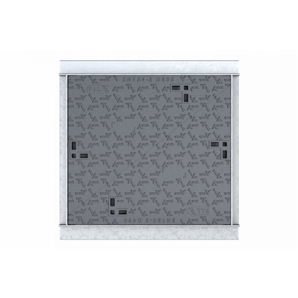 CADRE + TAMPON K1C D400 AVEC LOGO TELECOM