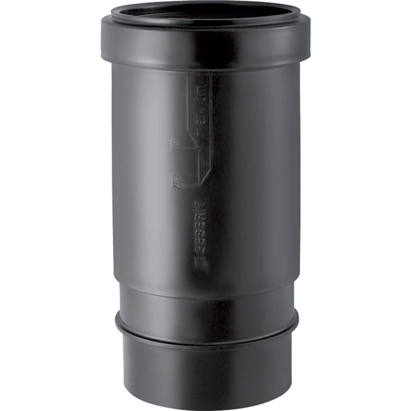 Manchon long Geberit PE avec collerette double: d=125mm