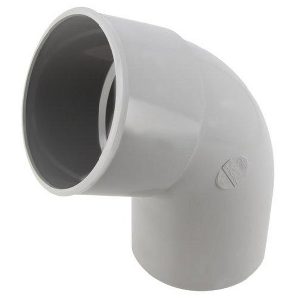 Coude mâle-femelle à 67°30 pour tube de descente Diam. 100 mm CT6GT