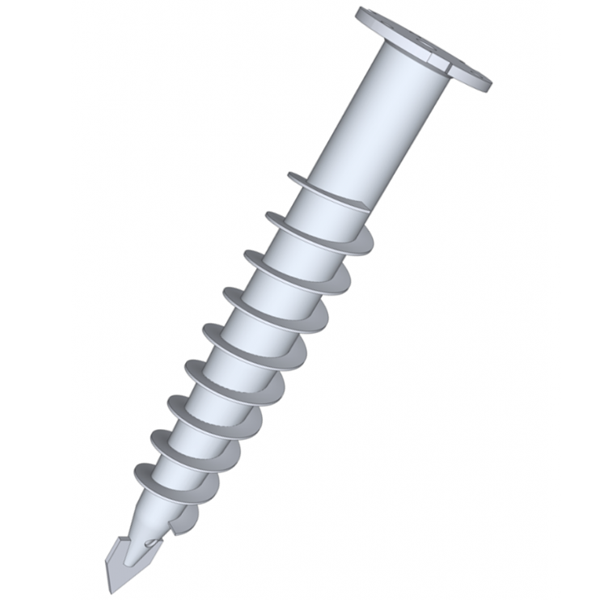 Vis de fondation Weasyfix pour terrasse ou abri - acier galvanisé - longueur 550,0 MM - charge admissible 900 KG