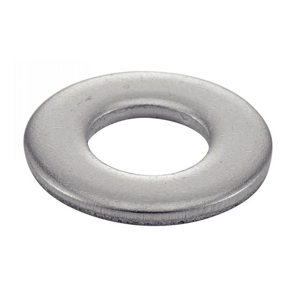 Rondelle plate moyenne - M7 - Diamètre extérieur 16 mm - Épaisseur 1.5 mm - Inox A2 - Boîte de 200