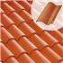 Tuile DC12 - Double Canal 12 double emboitement Terreal 1DG - Rouge