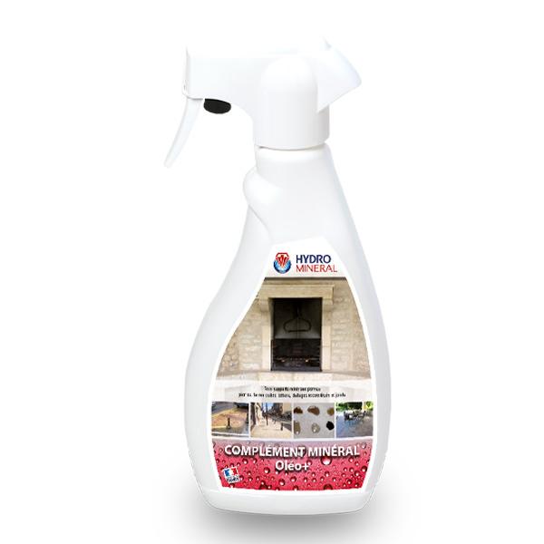Imperméabilisant pour supports minéraux poreux - Oléo+ - Spray de 500 ml