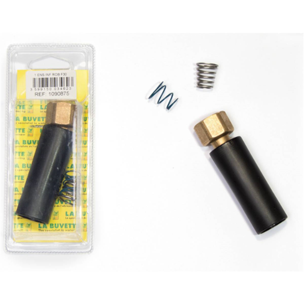 Tube poussoir avec soupape et brise jet pour abreuvoir La Buvette modèles F30 - FORSTAL TUBE et BABYLAB