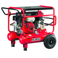 Compresseur d'air thermique - Alsafix Alair 20/500 - moteur Honda 5,5 CV pour outil pneumatique - cuve de 20 LTR - 10 BAR - 500 Litres/minute