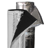 Isolant multi-réflecteur 2en1 pour toiture et combles - Pro Premium étanche + Pro Lin respirant - 2 rouleaux de 1,50 M x 10,00 M