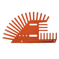 Obturateur de tuiles anti-nuisibles - Pegnalu - grille seule - couleur terre cuite